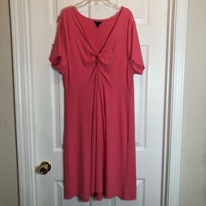 Torrid Twist Front Ribbed Skater Dress  Size 2X Torrid Size 2